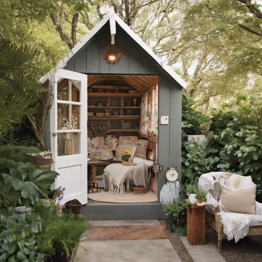 - Maximizing ‍Small Spaces with ⁢a Cozy Garden Shed