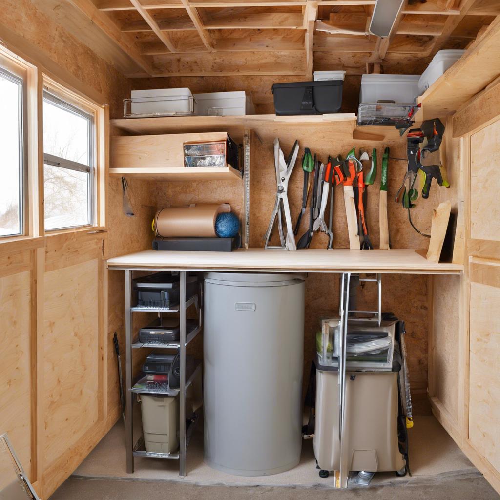 -⁣ Maximizing Space: Innovative Storage Ideas​ for Small Sheds