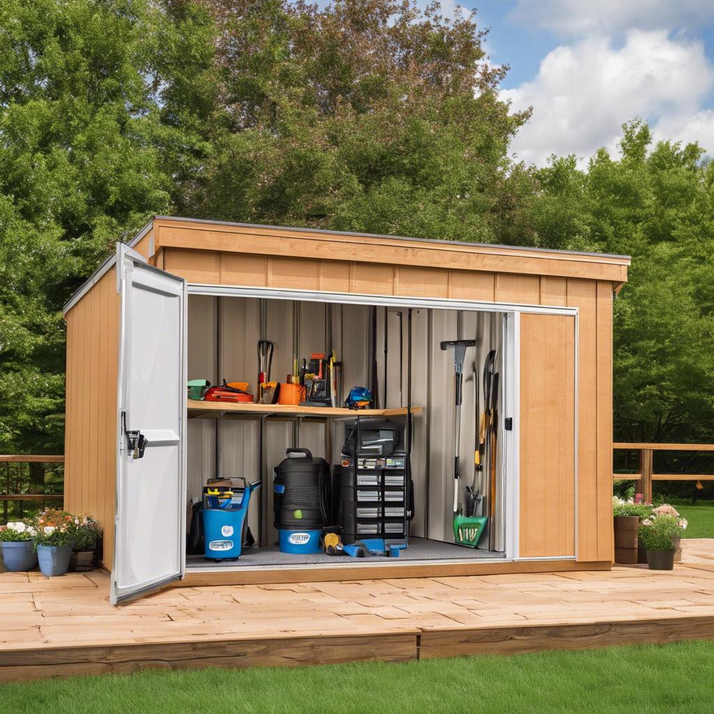 - Weatherproofing Your Shed: Ensuring Longevity and Durability