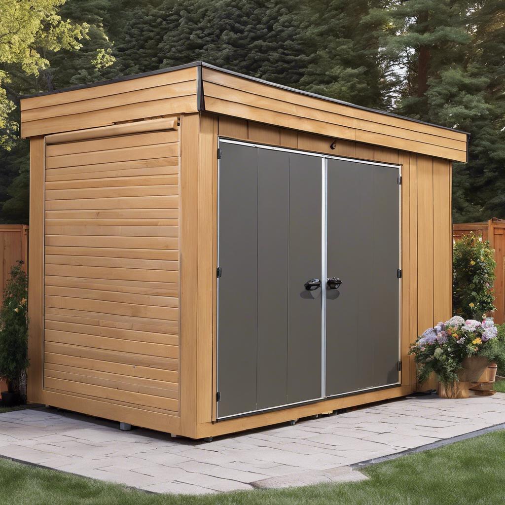 - Stylish and⁣ Functional: Shed Solutions that Enhance ‍Your Property