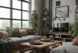 Industrial Living Room Designs