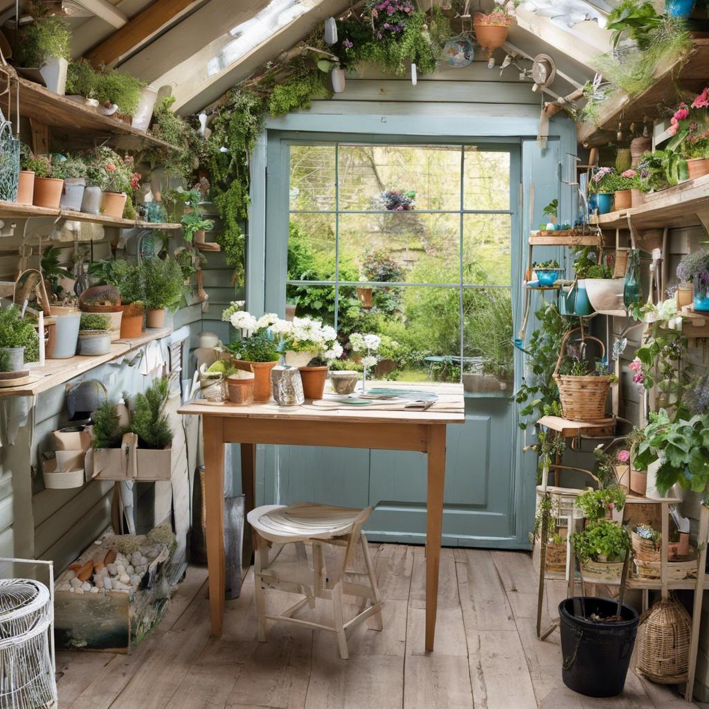 Pint-sized Paradise: The Perfect Garden Shed for Cozy Spaces