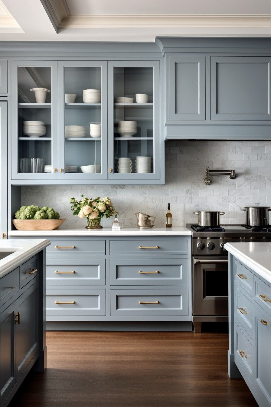 Stunning Blue Kitchen Design Inspiration