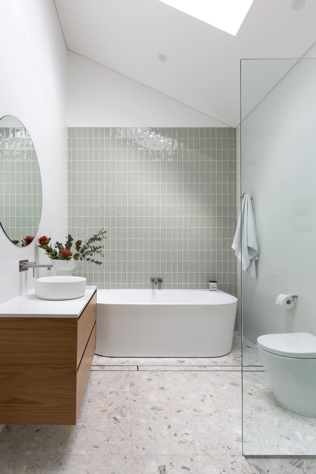 Stunning and Timeless Terrazzo Bathroom Design Ideas