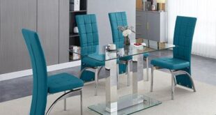 Modern Glass Top Kitchen Table And Chairs