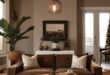 brown couch decorating ideas living room