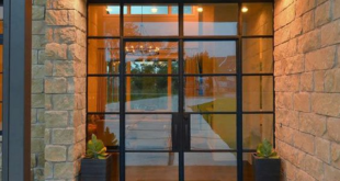 exterior steel doors with glass