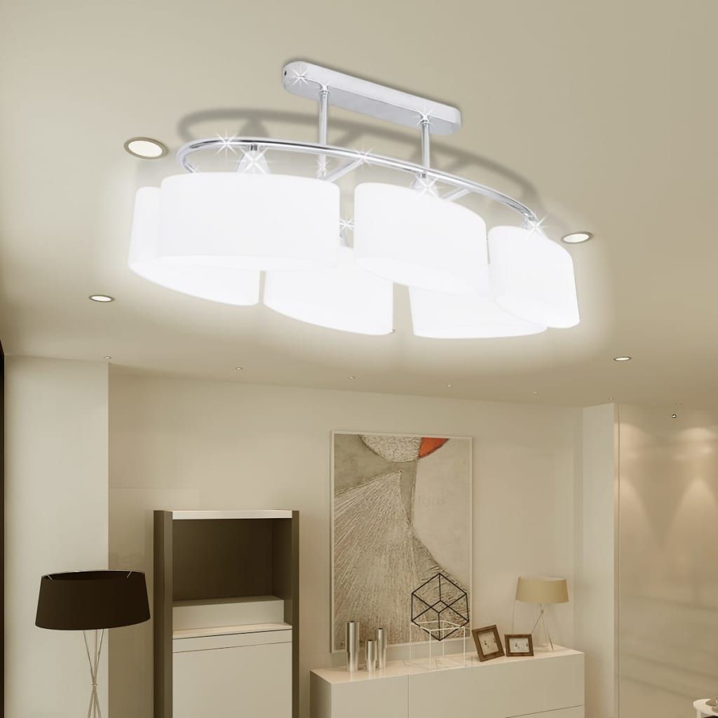 Stylish and Modern Ceiling Lamp Shades for the Living Room