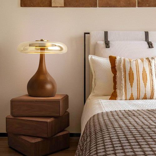 Stylish and Timeless Wooden Table Lamp Design