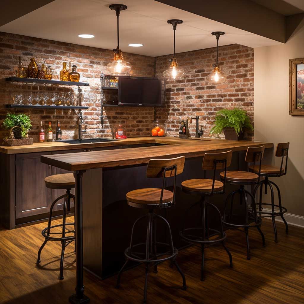 basement bar