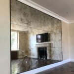 Mirrored Glass Living Room Furniture