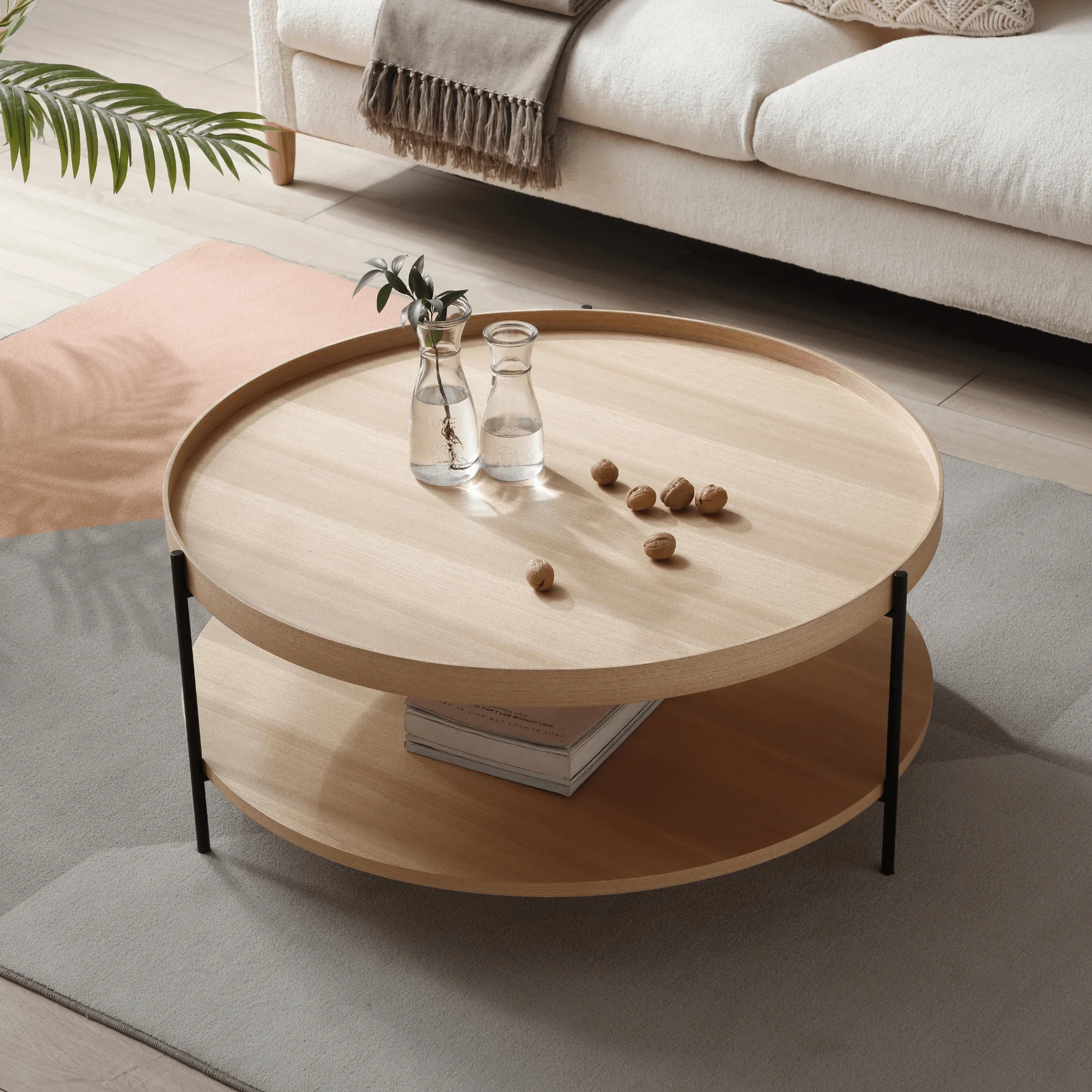 The Grandeur of Oversized Circular Coffee Tables