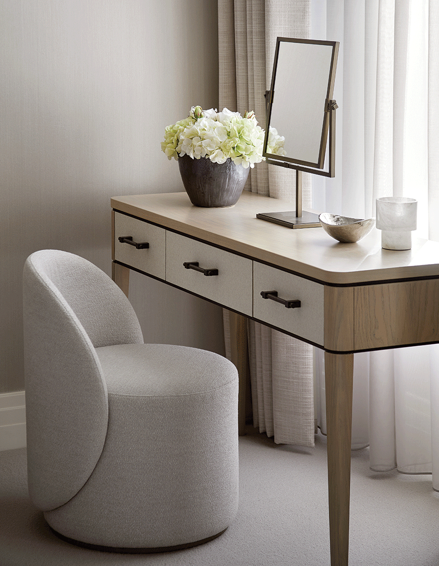 The Perfect Seat for Your Dressing Table