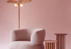 Modern Pink Office Chair
