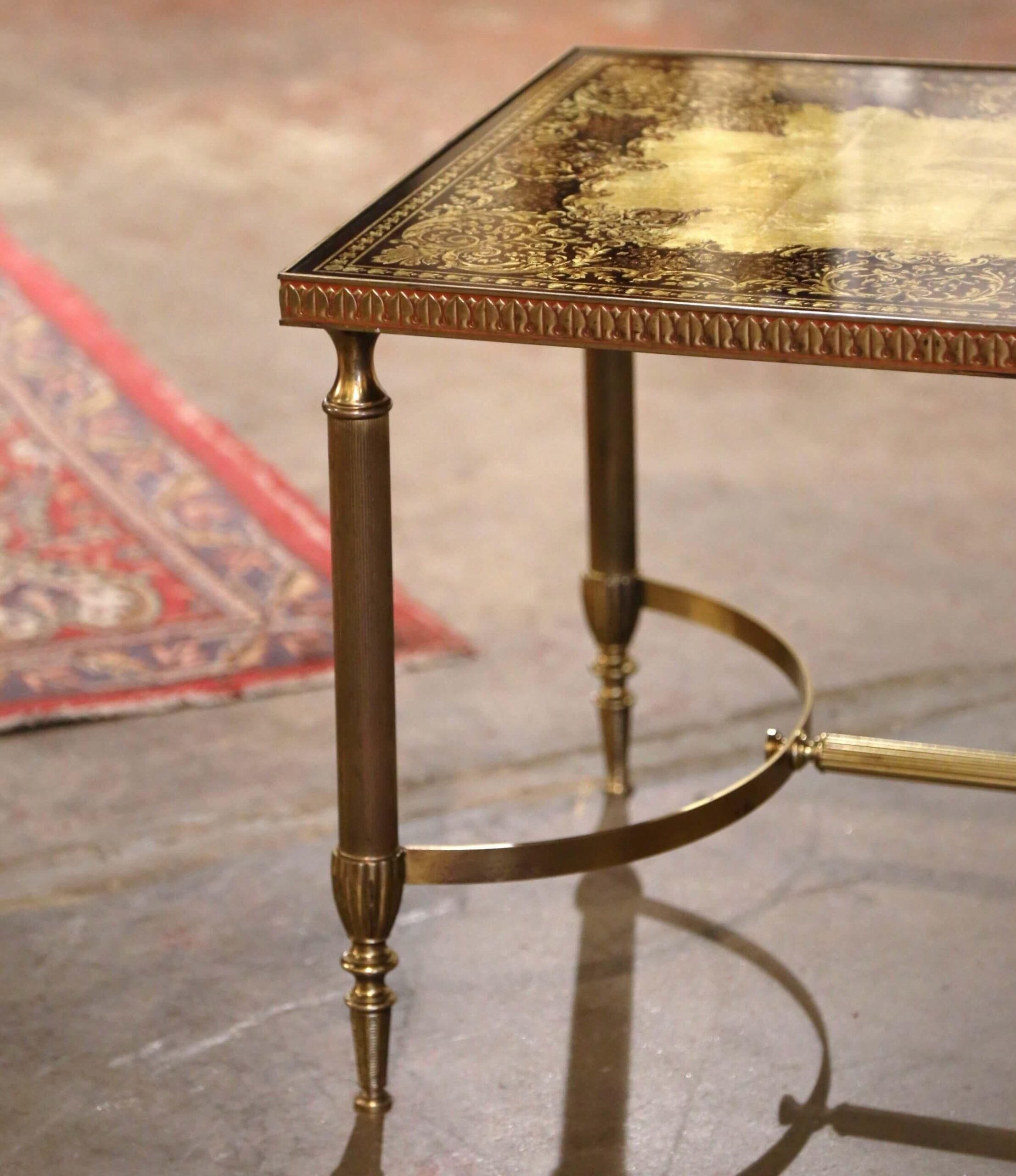 The Timeless Elegance of Antique Glass Top Coffee Tables