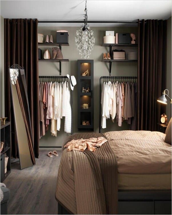 closet curtains