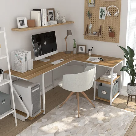 The Versatile and Practical L-Shaped Desk: A Perfect Addition to Any Home Office