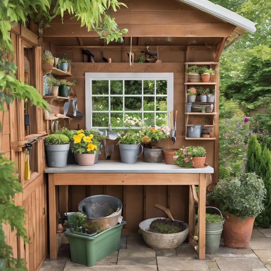 - Sustainable Gardening: Eco-Friendly Practices in Your Garden Shed