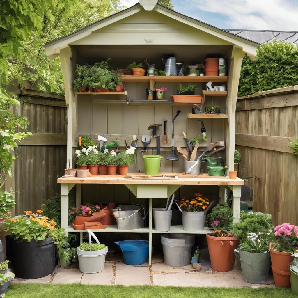 - Transforming Your ​Outdoor Space: The Benefits⁣ of a Garden Shed with Potting Bench