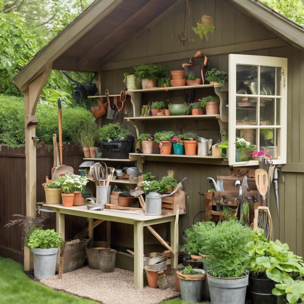 - Creating a ‌Productive Environment: Utilizing Your Potting Bench Effectively