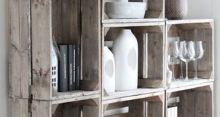 Craft Pallet Shelves Ideas