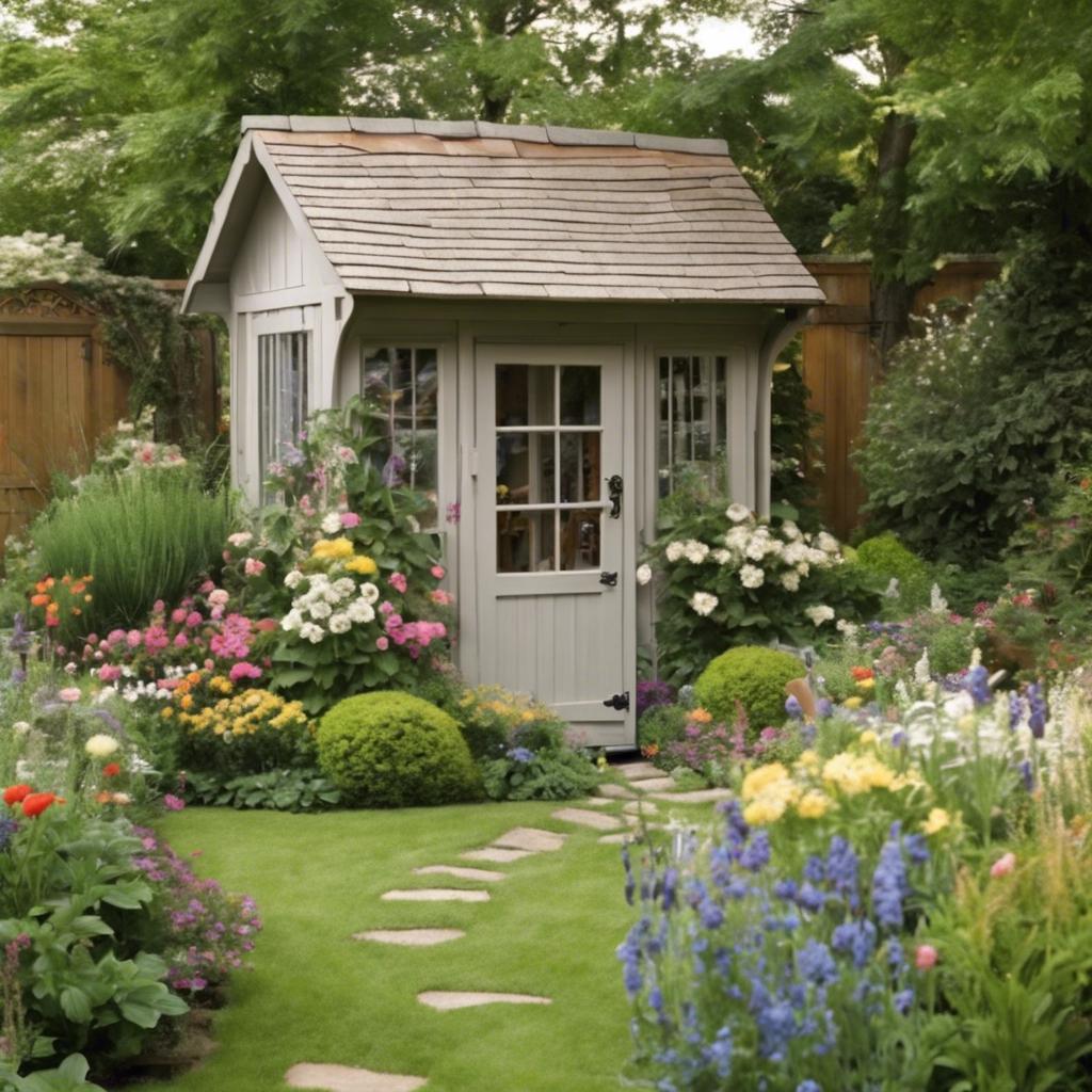 -⁣ Cozy Decor Ideas: Making Your Shed a Homey Haven