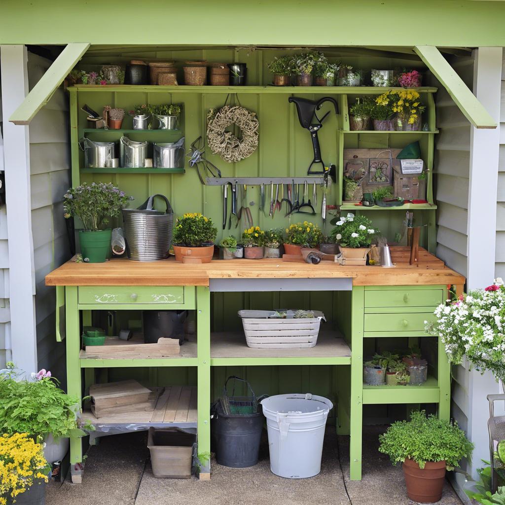 - ⁤Building ⁢a Potting Bench: From Basic to Beautiful