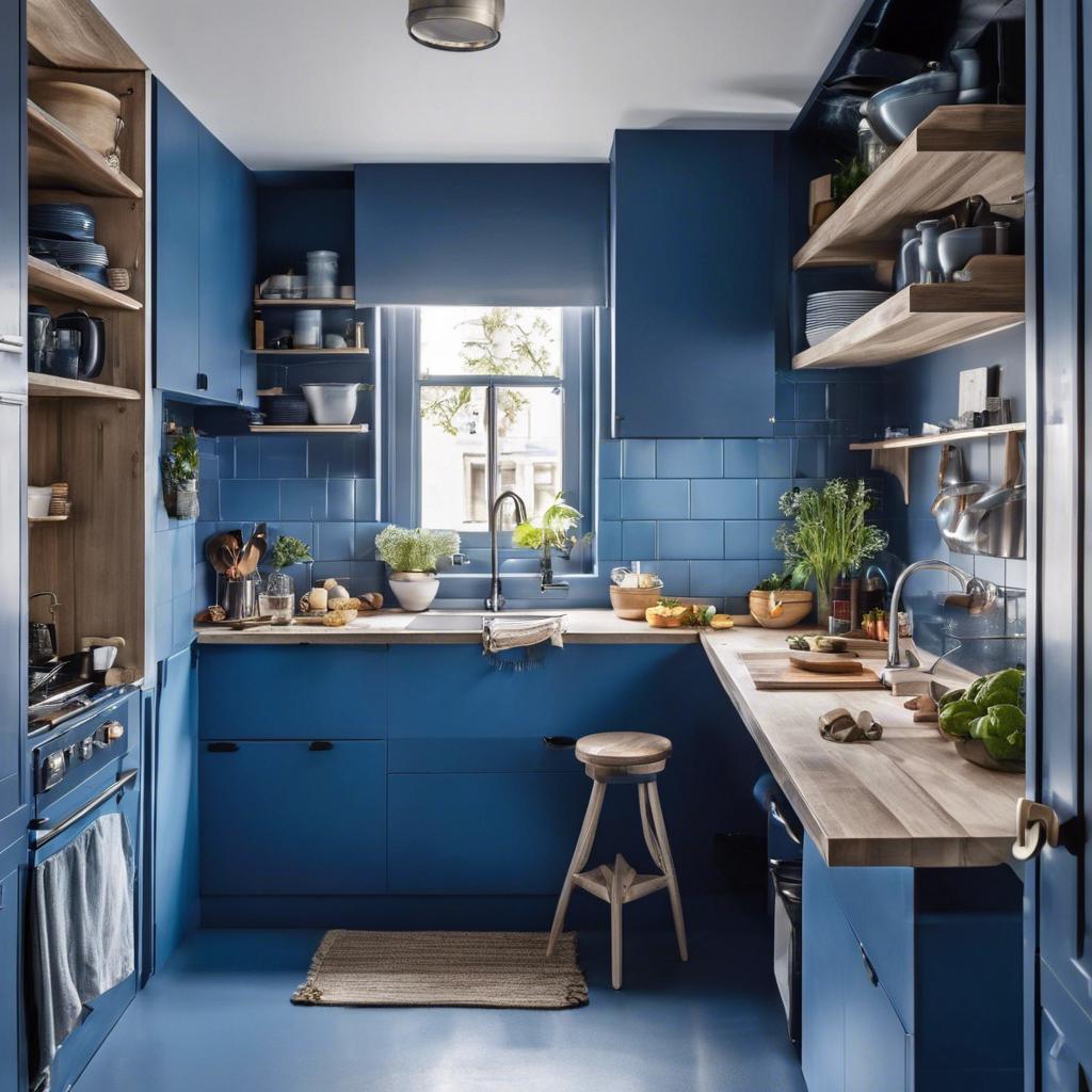- Innovative Storage Solutions for Tiny ‌Blue Kitchens