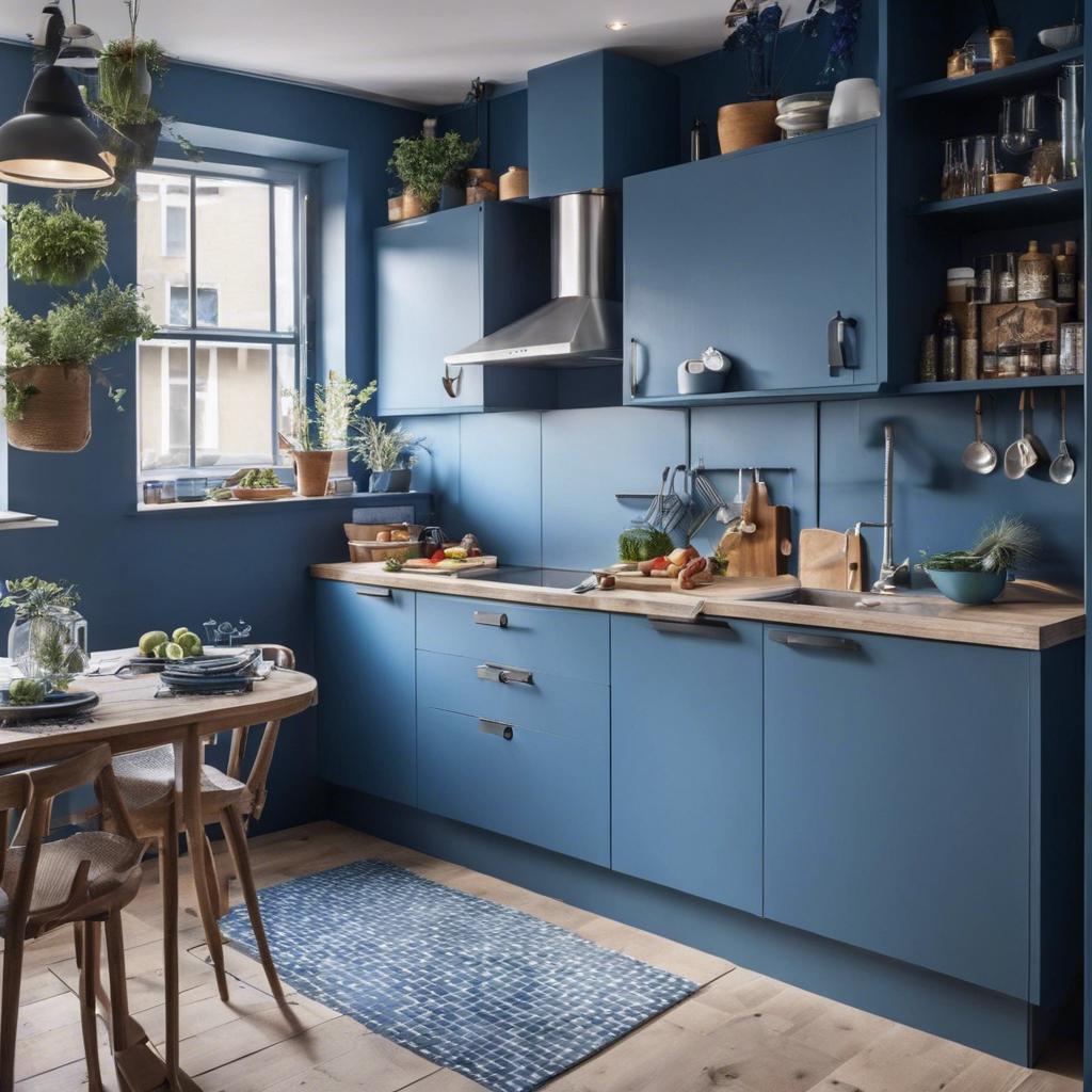 - Introduction to‍ Tiny Kitchen Design with ⁣Blue Hue