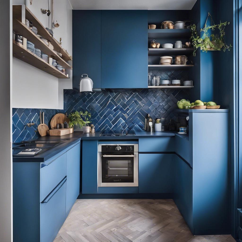 -‌ Incorporating Multifunctional Furniture in​ Blue ⁣Kitchen Design