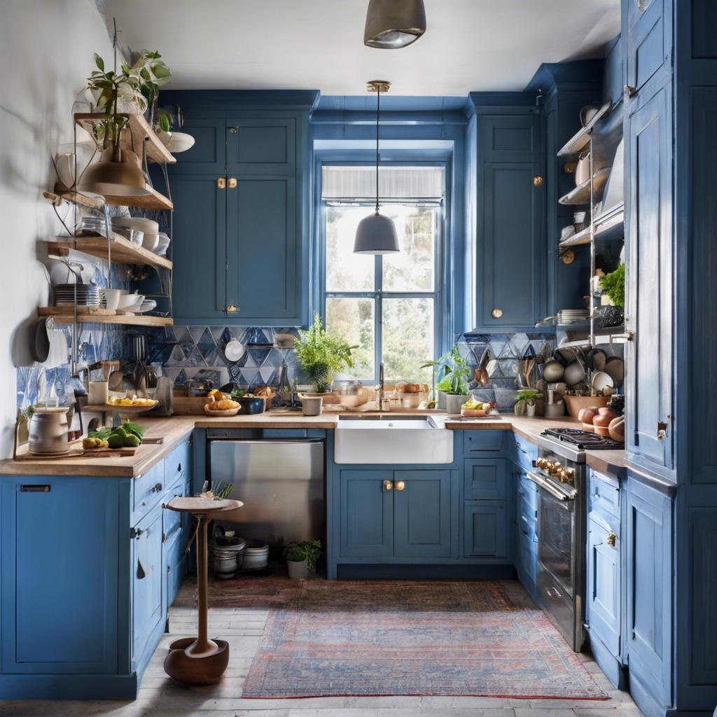 Vintage Vibes: Incorporating Blue into Retro-inspired ⁢Kitchen Designs