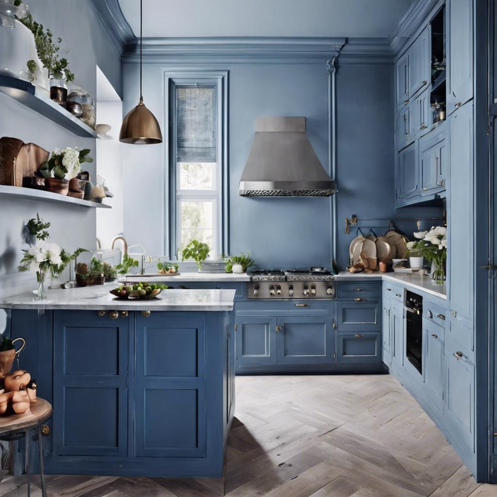 Small Space, Big Style: Incorporating Blue Hues into Your Petite ‌Kitchen