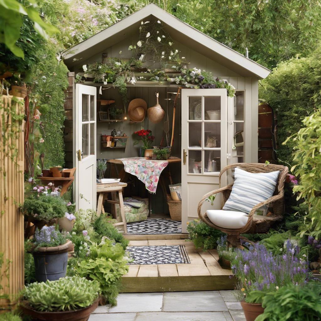 Charming Cottage Garden Sheds: A Rustic Retreat for Your Backyard