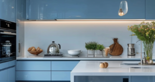 Blue Bliss: Tiny Kitchen Design Ideas for a Fresh Look