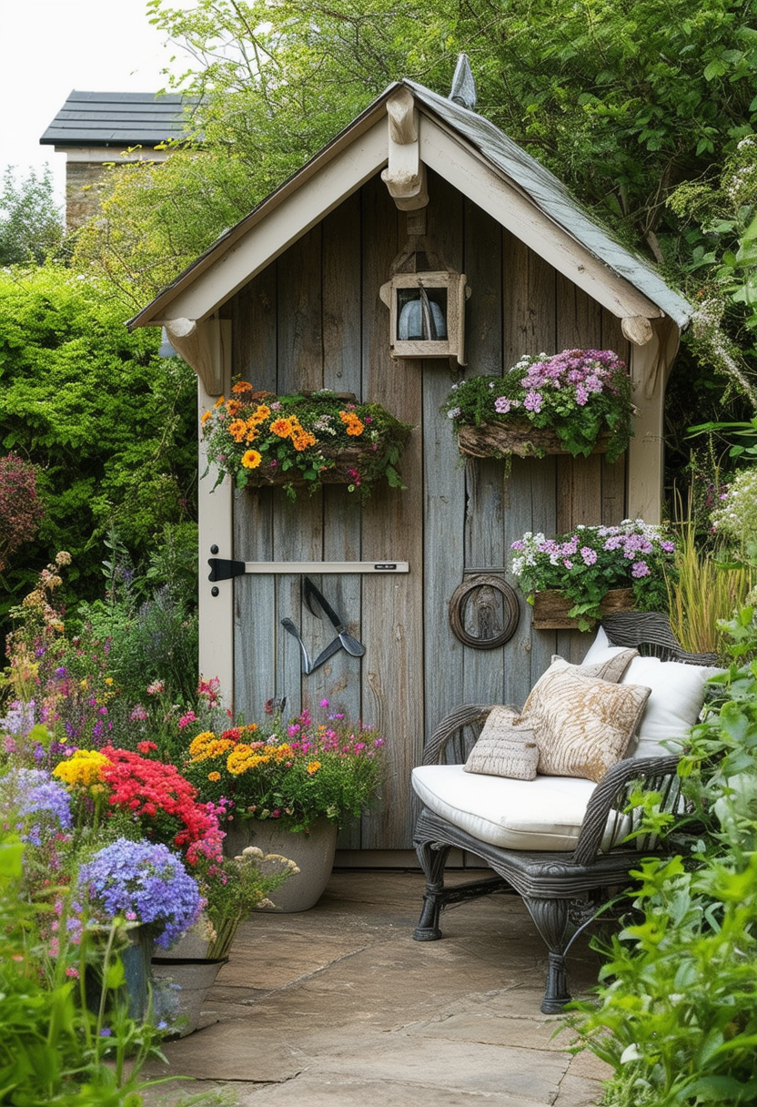 Charming Retreat: The Allure of the Cottage Garden Shed