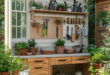 The Green Thumb’s Oasis: Crafting a Garden Shed with Potting Bench