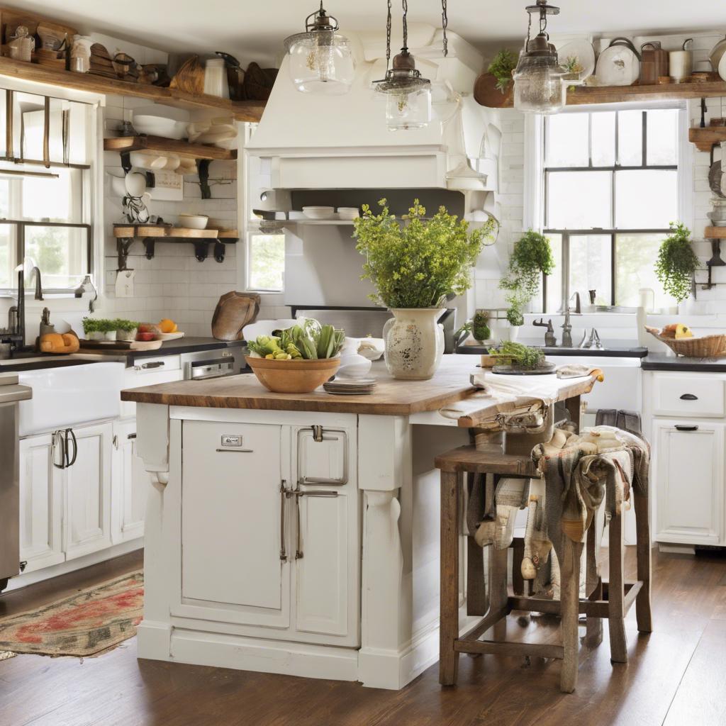 Accessorizing a Farmhouse Kitchen with Flair