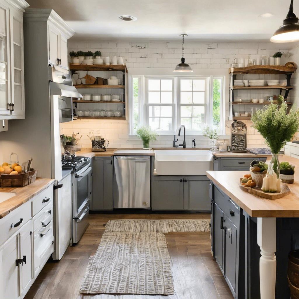 Budget-Friendly Ways⁤ to Revamp Your Farmhouse Kitchen