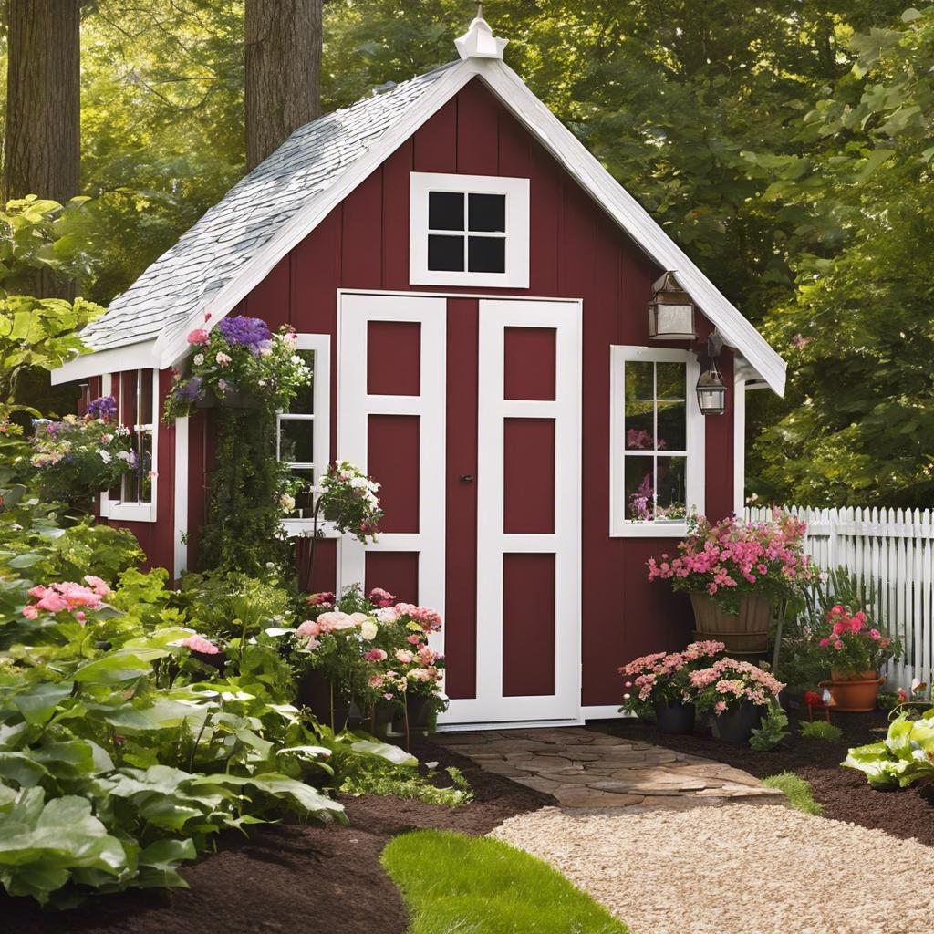 Choosing the Perfect Paint Colors for Your Garden Shed