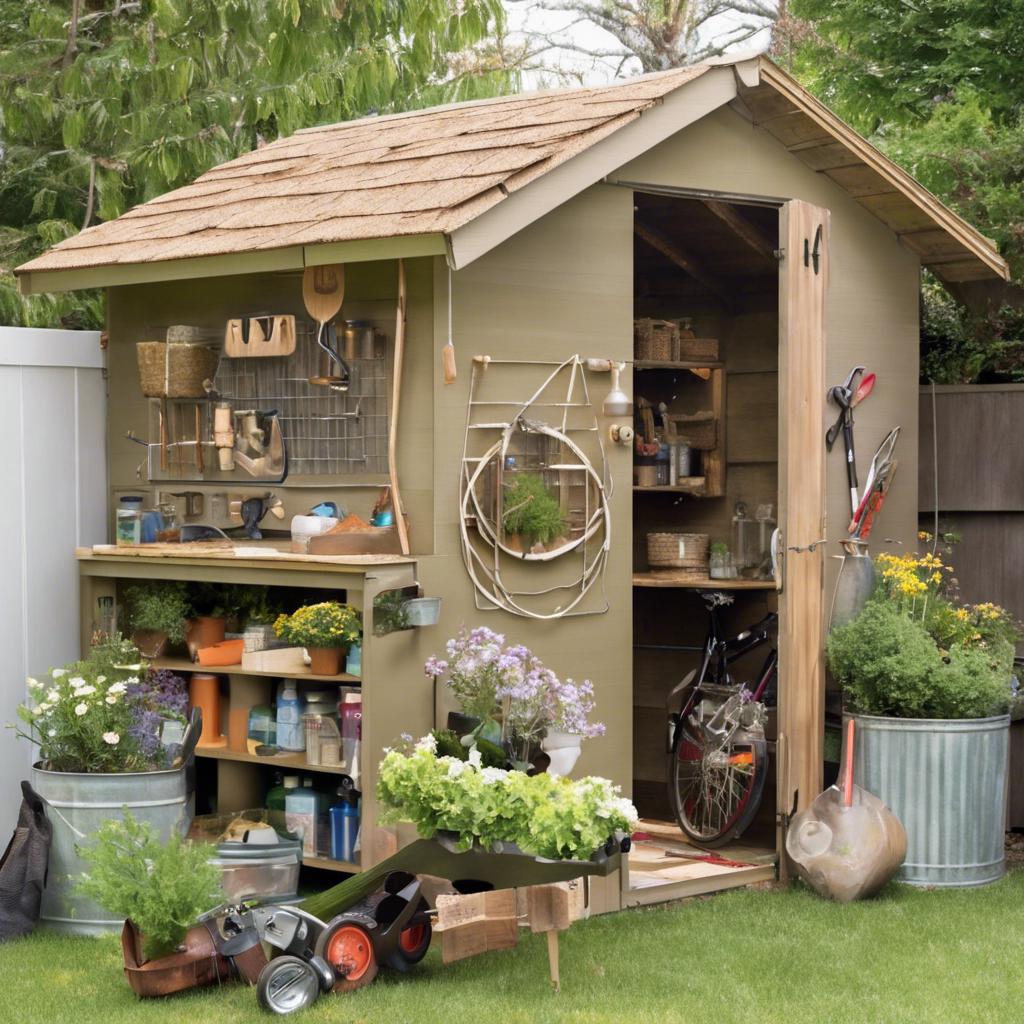 Crafty DIY Projects ‍to Personalize Your Garden ‍Shed