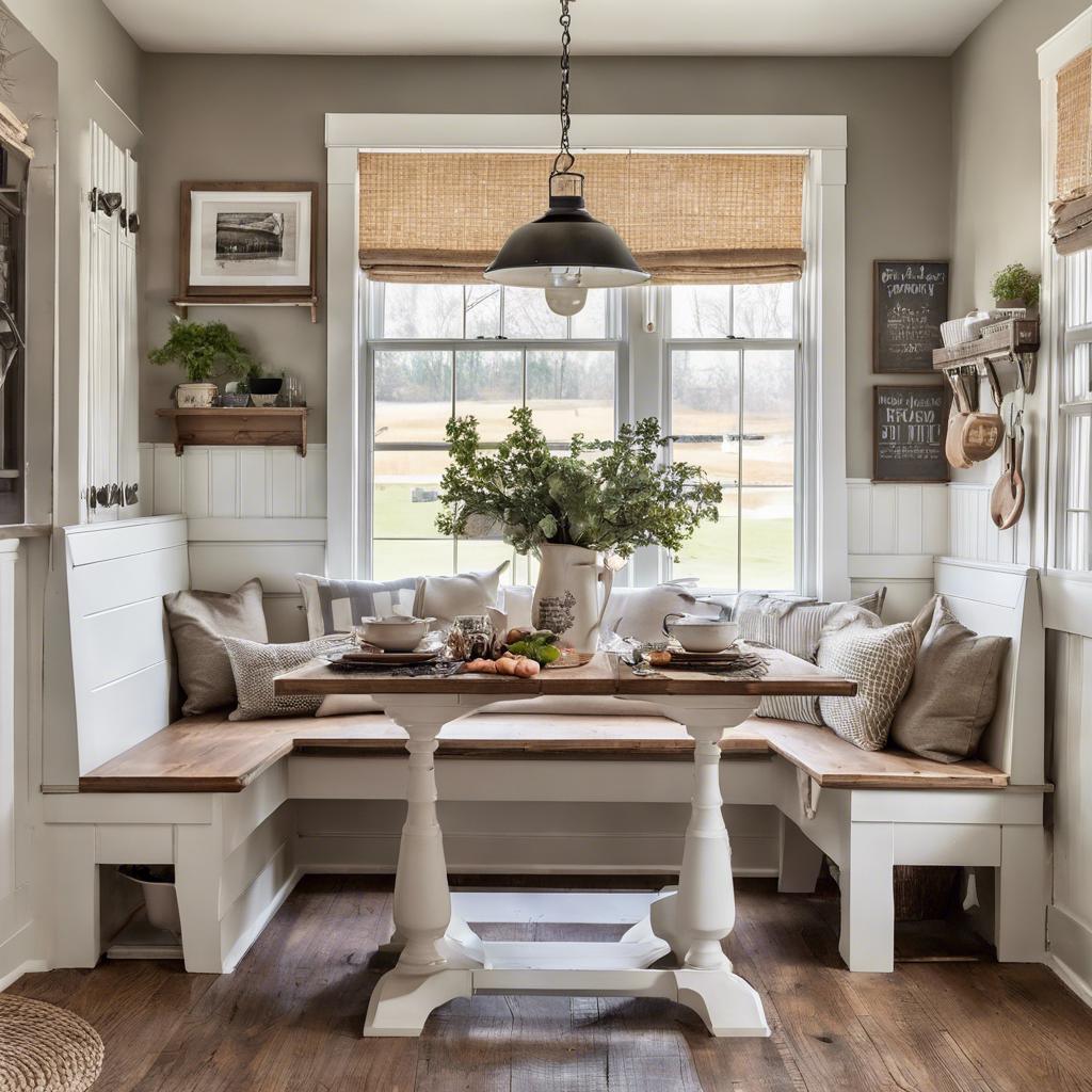 Creating a Cozy Dining Nook in Your Farmhouse Kitchen