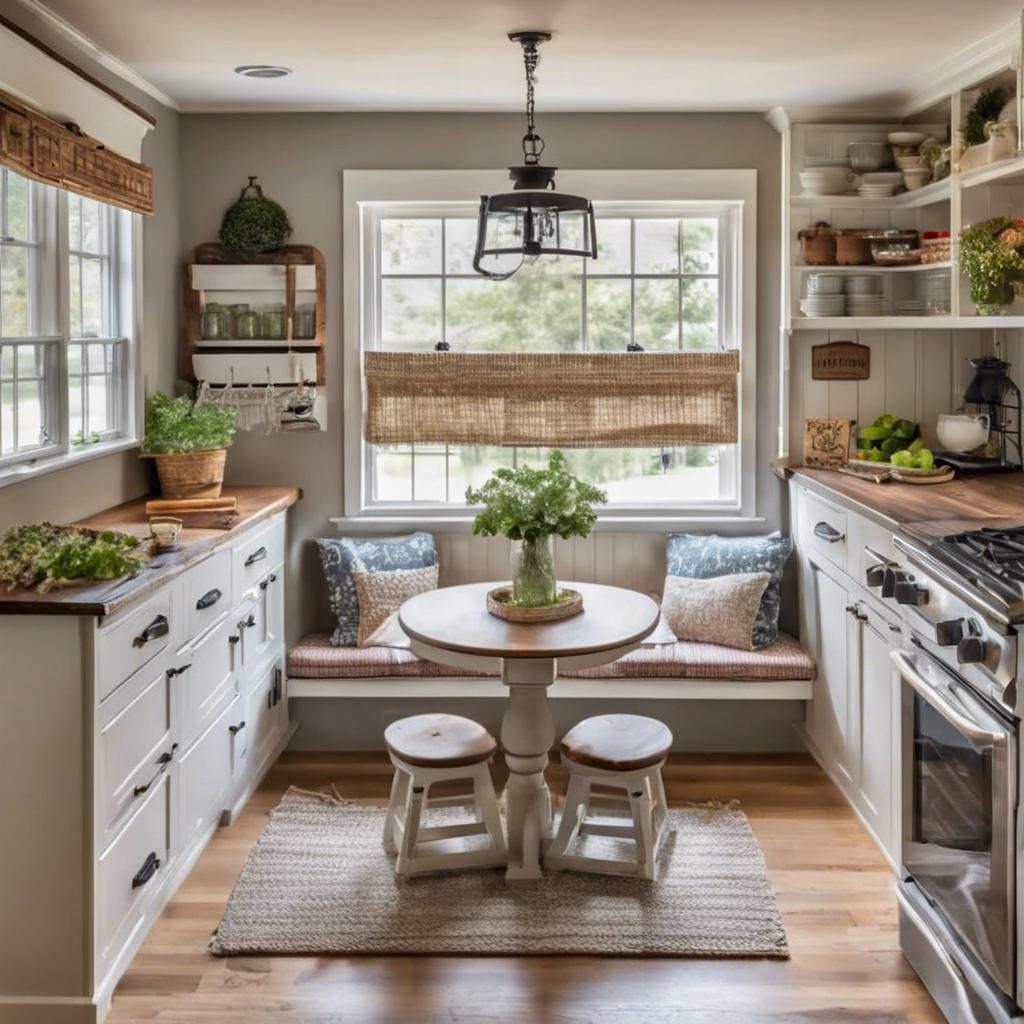 Creating a Cozy Eating Nook in Your Farmhouse Kitchen