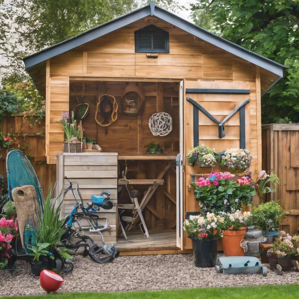 Creative Ways to Customize Your Garden Shed Exterior