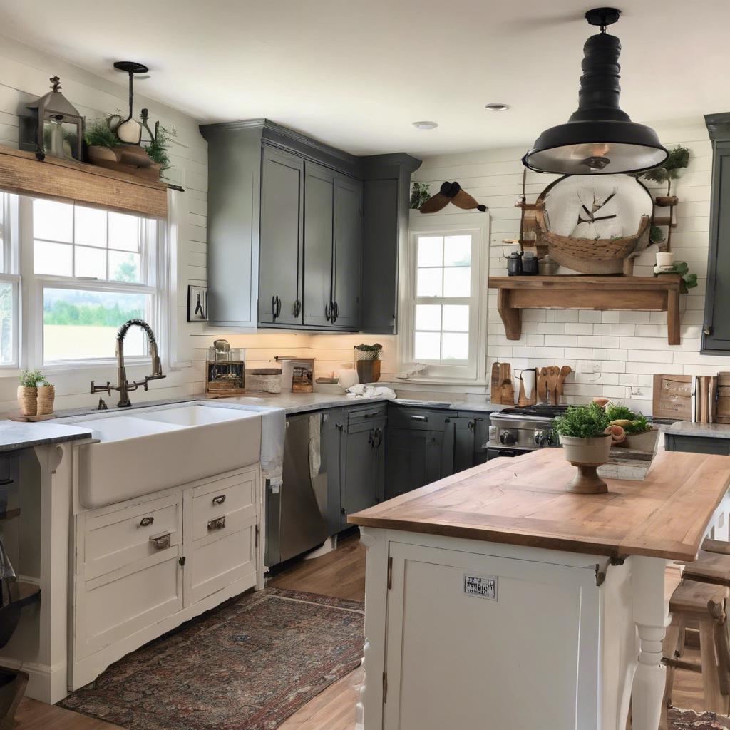 Designing ⁤an Open Concept Farmhouse Kitchen