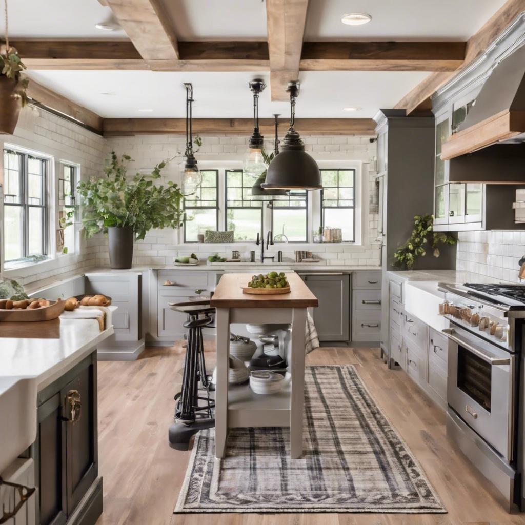 Designing a Farmhouse Kitchen for Entertaining