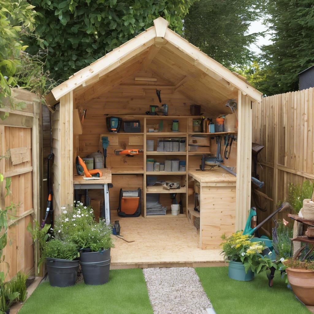 Designing Your Garden Shed for Maximum ‍Inspiration