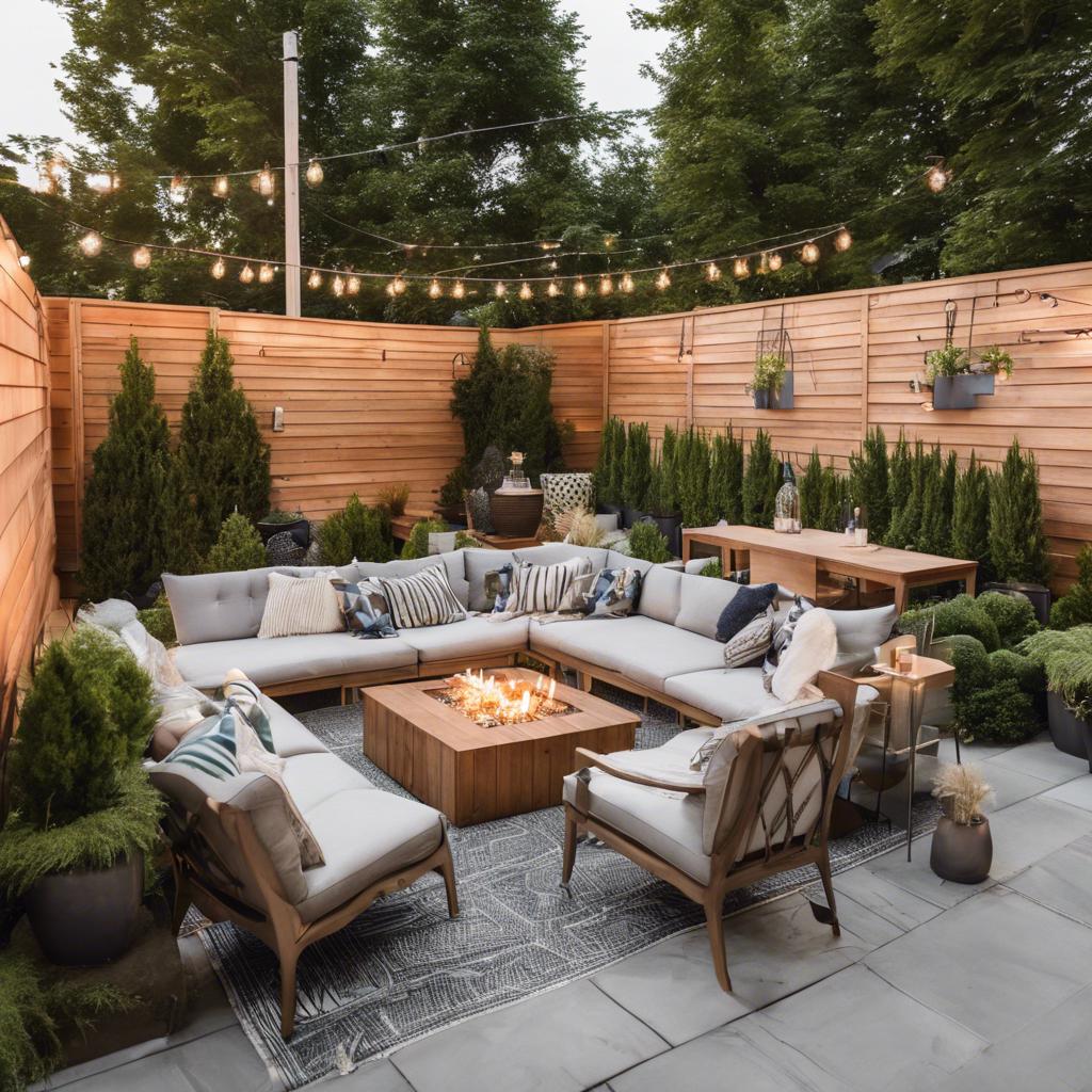 Designing a Small⁤ Backyard for ‍Entertaining Friends