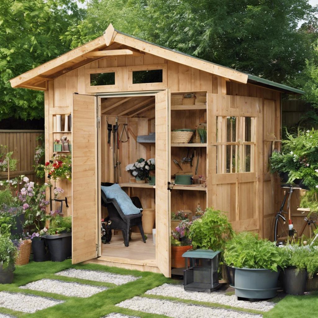 The Eco-Friendly ‍Garden Shed: Sustainable Choices