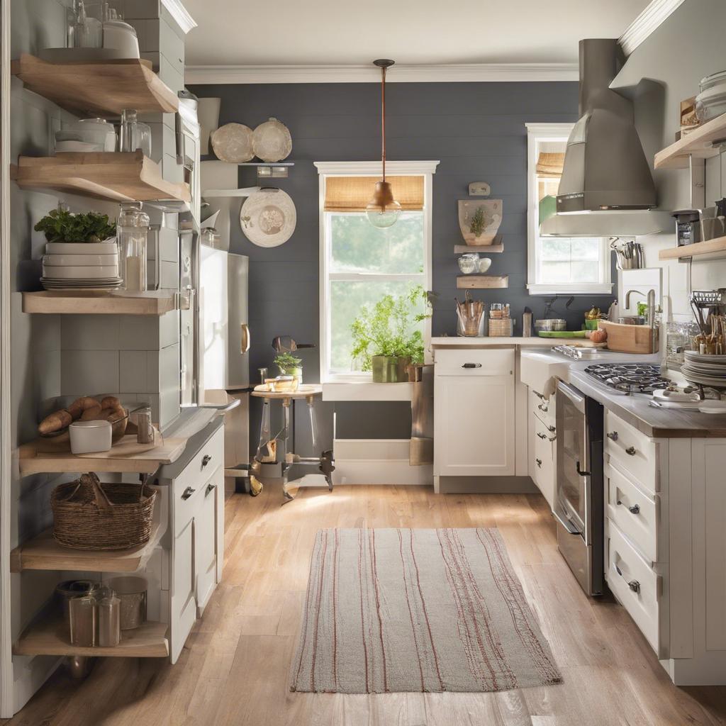 Efficient Layouts for a Compact Farmhouse Kitchen