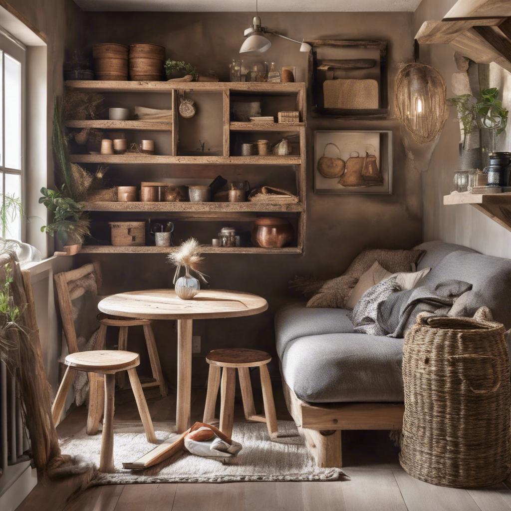 Embracing Rustic​ Charm in ⁢Small Spaces